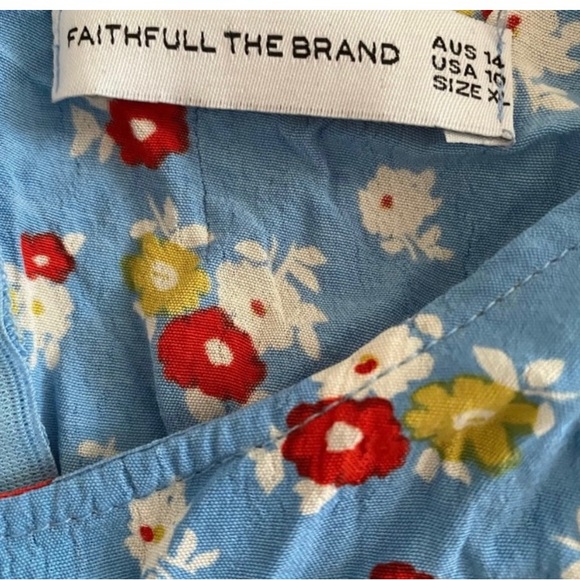 COPY - Faithfull the brand Erin midi dress - Picture 4 of 4